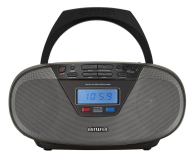 Radio i budzik AIWA AIWA boombox BBTU-400BK CD/FM RDS/USB/BT czarny
